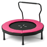 Trampolín de 40 pulgadas para niños, trampolín de fitness para interiores y exteriores