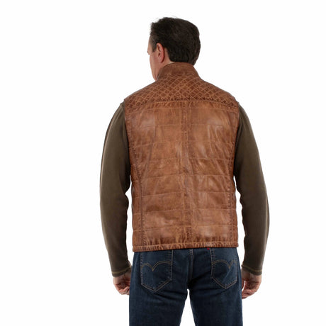 Chaleco de hombre Scully Mesa Creek (2118 cuero)