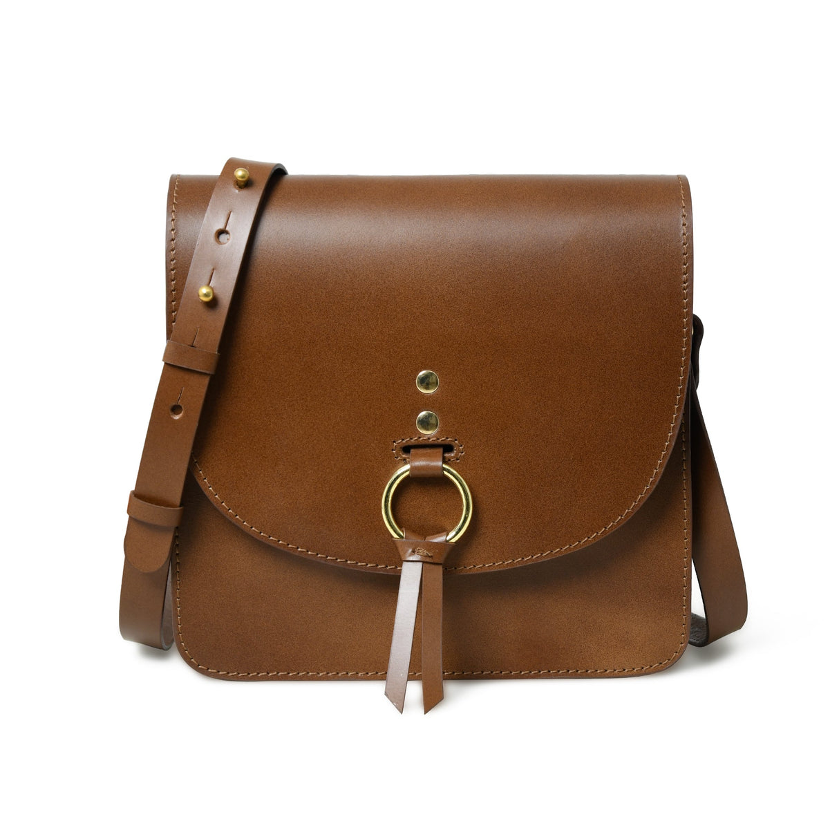 Bolso bandolera "Elegancia Marrón"