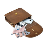 Bolso bandolera "Elegancia Marrón"
