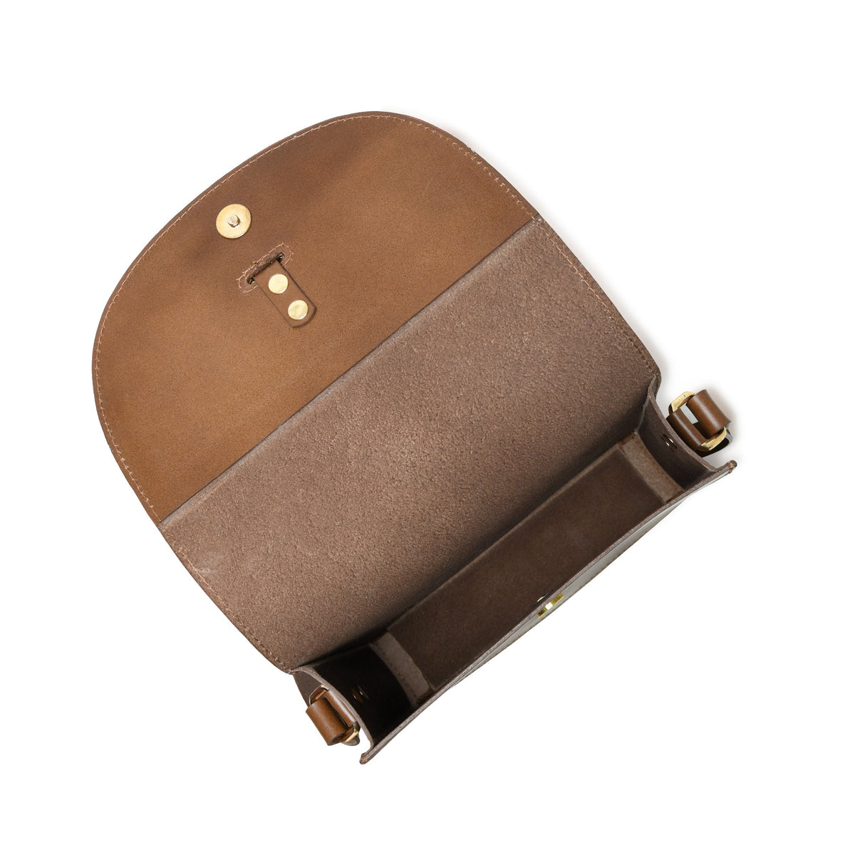 Bolso bandolera "Elegancia Marrón"