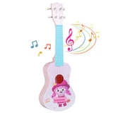 Ukelele mini para niños de 21 pulgadas con 4 cuerdas de nailon y 12 trastes