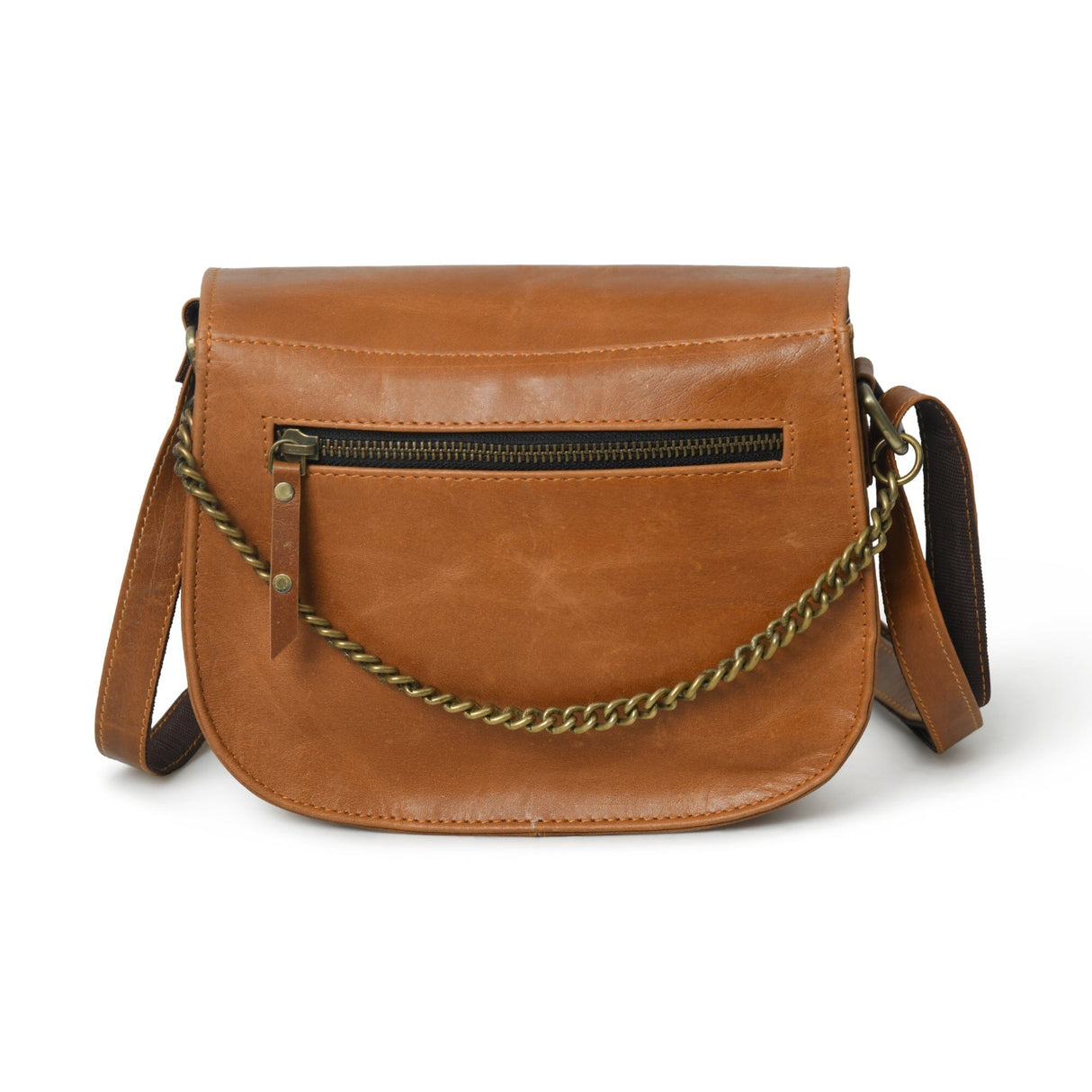 El bolso satchel Molina - Marrón camel