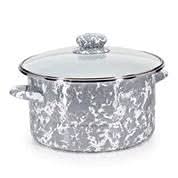 Golden Rabbit Enamelware 6qt Stock Pot