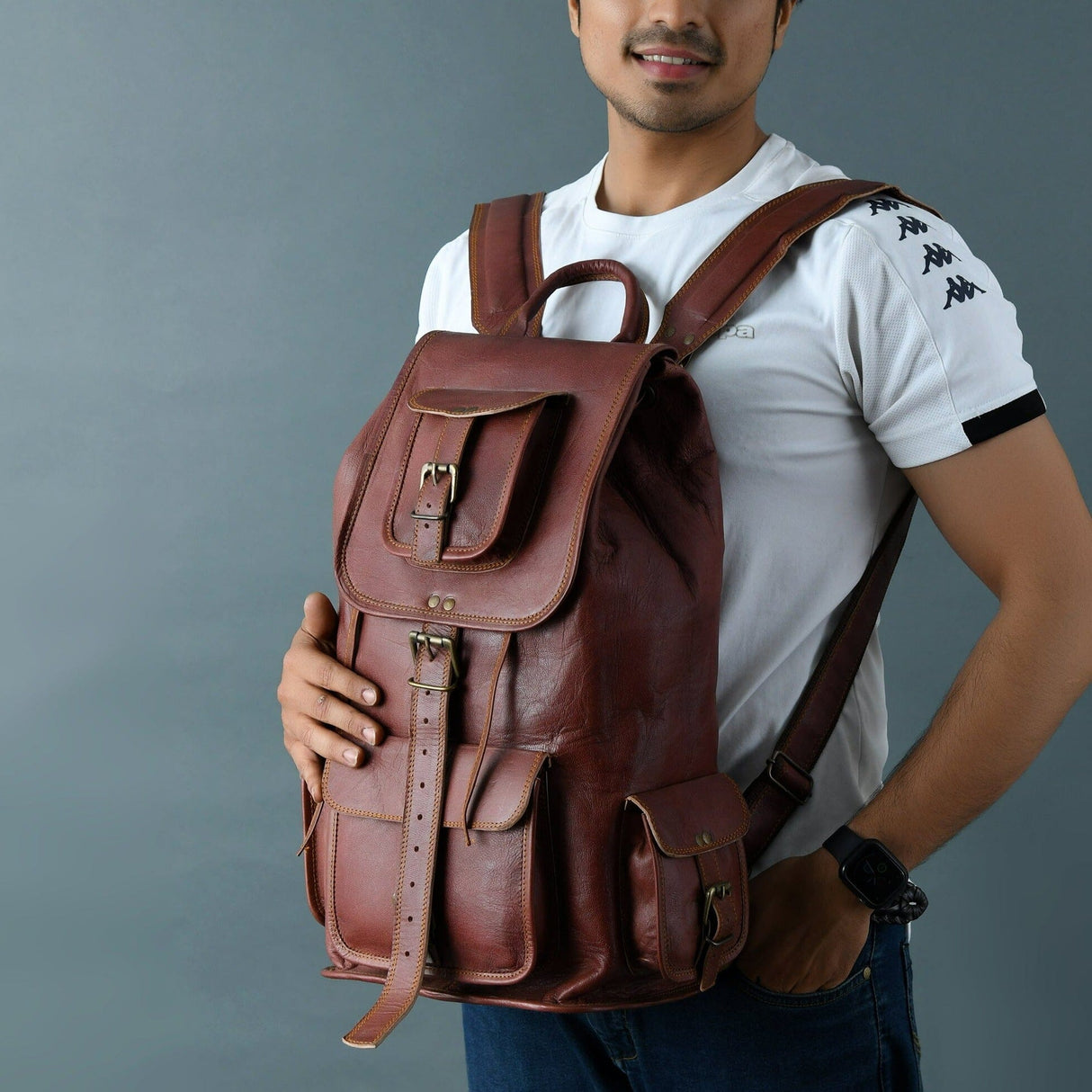 Mochila de senderismo Rictus - Marrón nogal