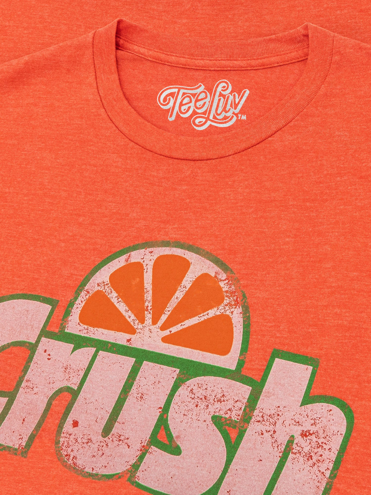 Vintage Orange Crush Logo T-Shirt - Orange