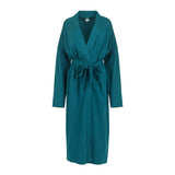 Bata de kimono de algodón orgánico tejido