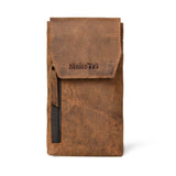 Funda de cuero premium tipo estuche