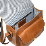 El bolso satchel Molina - Marrón camel