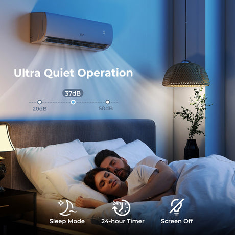 Sistema de aire acondicionado y bomba de calor Mini Split de 23000 BTU 208/230 V
