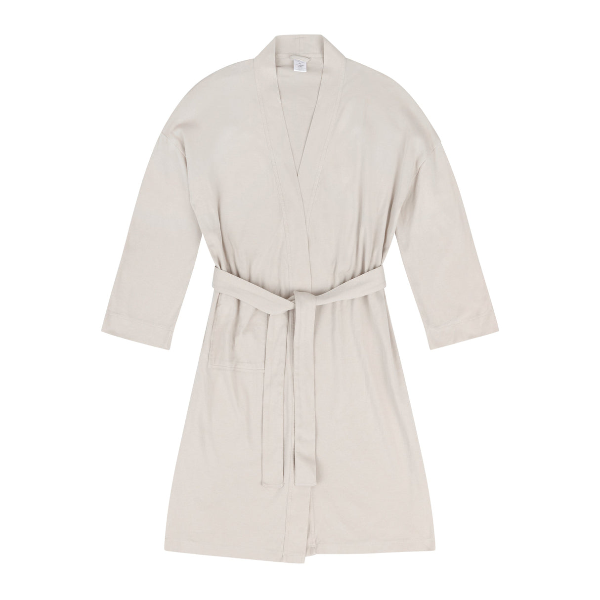Bata de kimono de algodón orgánico tejido