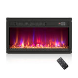 Inserto eléctrico de chimenea de 1500W de 18/23/26 pulgadas con control remoto