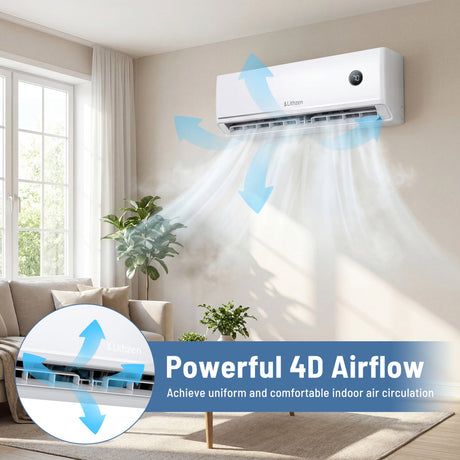 Aire Acondicionado Mini Split de 24000 BTU 18.1 SEER2 208/230V Compatible con Alexa