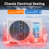 24000 BTU 18.1 SEER2 208/230V Mini Split Air Conditioner Works with Alexa