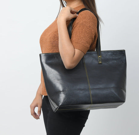 El bolso tote Kim - Negro
