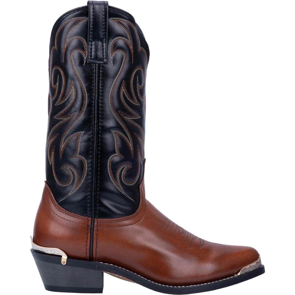Laredo Nashville (Crujido de cacahuete/Negro) - Bota vaquera de hombre
