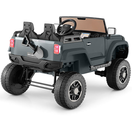 Coche Eléctrico de 2 Plazas 24V para Niños con Mando a Distancia, 4x4/2x4 Conmutable, para Edades 3+