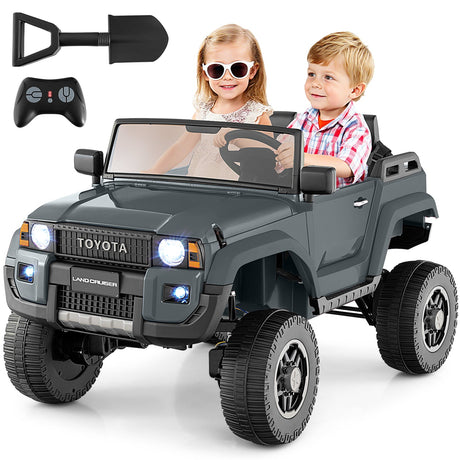 Coche Eléctrico de 2 Plazas 24V para Niños con Mando a Distancia, 4x4/2x4 Conmutable, para Edades 3+
