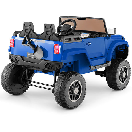 Coche Eléctrico de 2 Plazas 24V para Niños con Mando a Distancia, 4x4/2x4 Conmutable, para Edades 3+