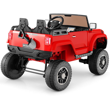 Coche Eléctrico de 2 Plazas 24V para Niños con Mando a Distancia, 4x4/2x4 Conmutable, para Edades 3+