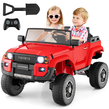 Coche Eléctrico de 2 Plazas 24V para Niños con Mando a Distancia, 4x4/2x4 Conmutable, para Edades 3+