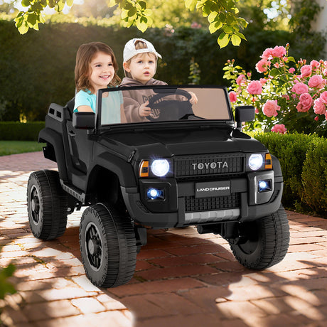 Coche Eléctrico de 2 Plazas 24V para Niños con Mando a Distancia, 4x4/2x4 Conmutable, para Edades 3+