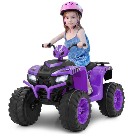 ATV Eléctrico Montable de 24 V para Niños con Conexión Inalámbrica, para Niños Pequeños de 3 a 8 Años