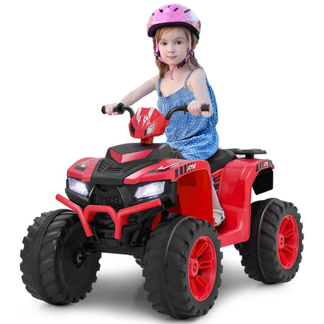 ATV Eléctrico Montable de 24 V para Niños con Conexión Inalámbrica, para Niños Pequeños de 3 a 8 Años