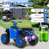 ATV Eléctrico Montable de 24 V para Niños con Conexión Inalámbrica, para Niños Pequeños de 3 a 8 Años