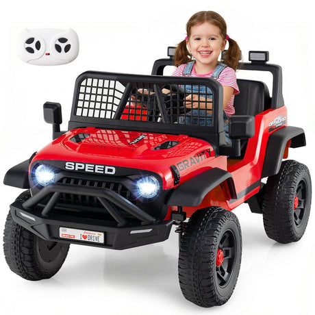 Coche Eléctrico de 24V para Niños con Control Remoto Parental y Música