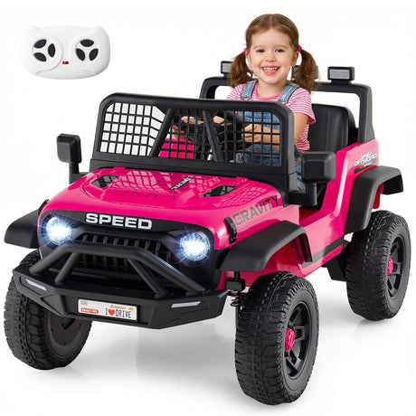 Coche Eléctrico de 24V para Niños con Control Remoto Parental y Música