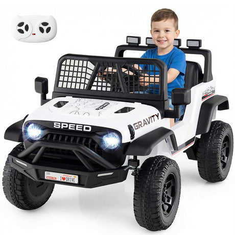 Coche Eléctrico de 24V para Niños con Control Remoto Parental y Música