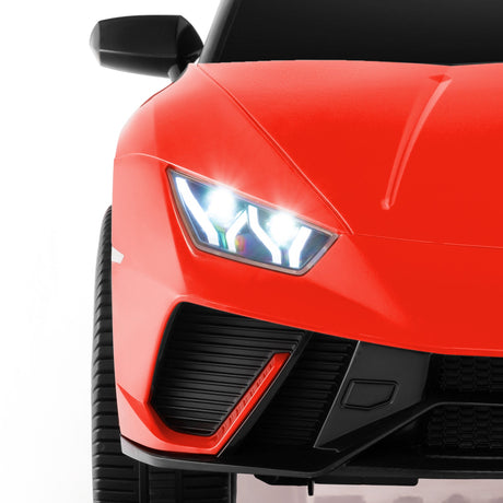 Coche Montable 24V para Niños, 4x4, 2 Plazas, Lamborghini con Licencia, Vehículos Eléctricos con Música