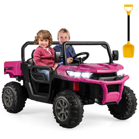 Coche Eléctrico de 24 V para Niños con Volquete y Control Remoto