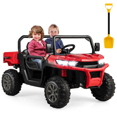 Coche Eléctrico de 24 V para Niños con Volquete y Control Remoto