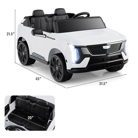 Camión Montable de 24 V, 2 Asientos, Cadillac con Licencia y Control Remoto