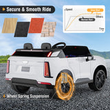 24V Ride on Truck 2-Seater Licensed Cadillac with Remote Control