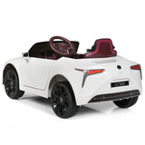 Coche eléctrico Lexus LC500 con licencia y control remoto para niños