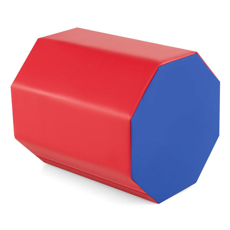 Colchoneta de gimnasia octogonal de 24,5 x 24,5 pulgadas con funda impermeable con cremallera