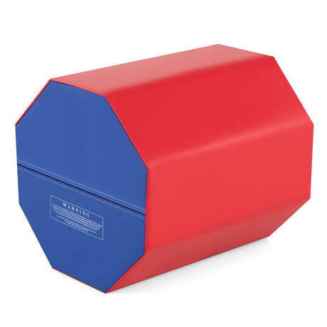 Colchoneta de gimnasia octogonal de 24,5 x 24,5 pulgadas con funda impermeable con cremallera