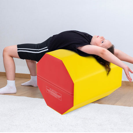 Colchoneta de gimnasia octogonal de 24,5 x 24,5 pulgadas con funda impermeable con cremallera