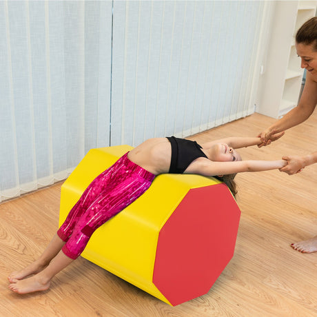 Colchoneta de gimnasia octogonal de 24,5 x 24,5 pulgadas con funda impermeable con cremallera