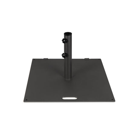 Base para Sombrilla de Patio Cuadrada de 24 Pulgadas y 50 Libras de Peso