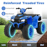 ATV Eléctrico Montable de 24 V para Niños con Conexión Inalámbrica, para Niños Pequeños de 3 a 8 Años