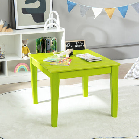 Mesa cuadrada de juegos y actividades para niños de 25.5 pulgadas