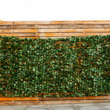 Faux Ivy Leaf Decorative Privacy Fence
