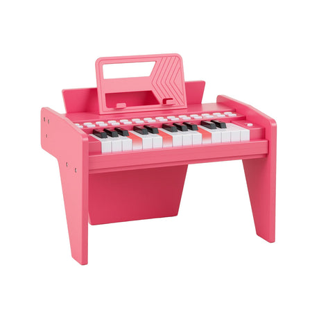 Teclado de piano para niños de 25 teclas con velocidad y volumen ajustables