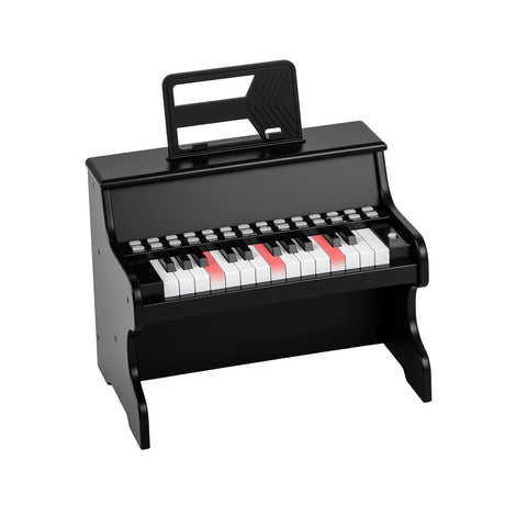 Teclado de piano para niños de 25 teclas con velocidad ajustable y modo de enseñanza