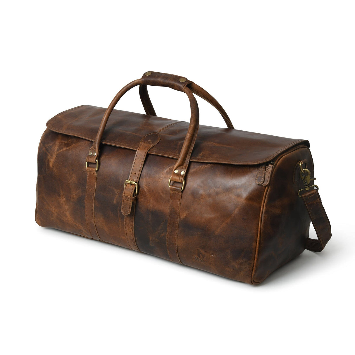 El bolso de lona Bolton Flap - Marrón