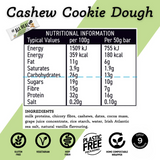 Barritas de Proteína de Masa de Galleta y Anacardo 50g x 12 unidades